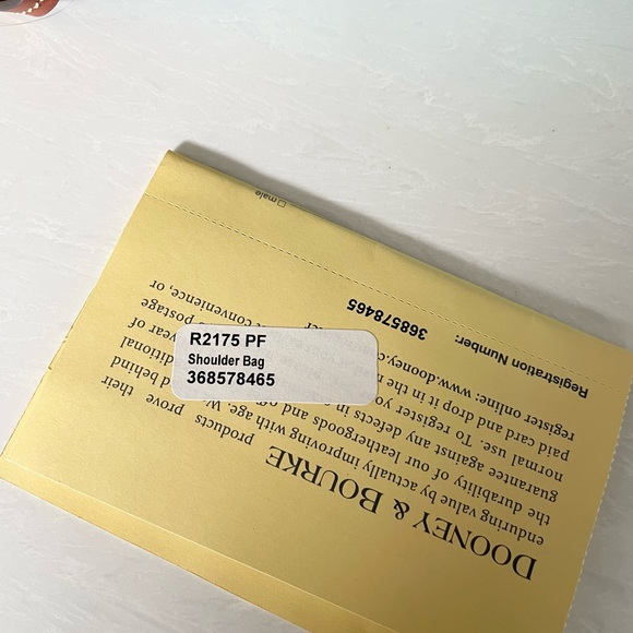 Dooney & Bourke - Pebbled Gain Leather Shoulder Bag - Pale Blue - Picture 10 of 12